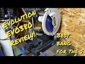 Evolution Power Tools EVOSAW380 15-Inch Steel Cutting Chop Saw Review