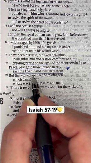 God’s Promise of Peace to the Weary | Isaiah 57:19 (NIV)