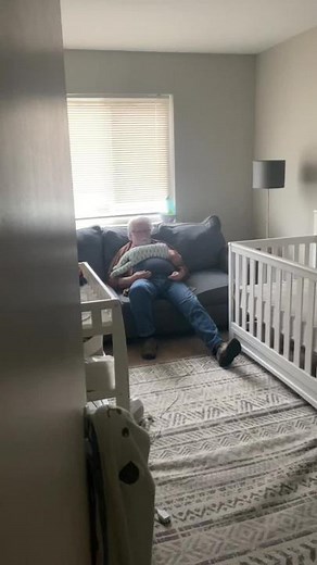 Heartwarming Moments: Grandpa Meets Newborn Baby