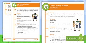 KS2 Take It Outside: Blindfold Trust Walk Activity