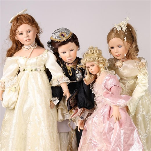 Large Numbered Porcelain Collectible Dolls | Boudoir Decorative Dolls | Limited Edition Porcelain Figure for Display - Etsy