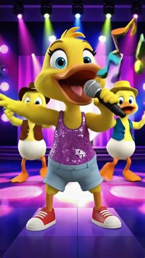 “The Unstable Karaoke Duck” 🦆🎤 #chubbyduck #animation #ducklingspro