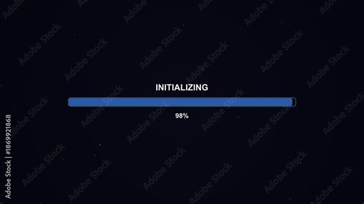 Loading bar animation shows progress at 99 percent for video cutter application during a task