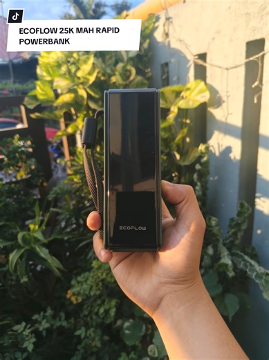 ECOFLOW Rapid Power Bank, 25,000mAh, 170W, 100W Built-in and Retractable Cables, Portable Charger with Triple 100W USB-C Port, Compatible with iPhone 17/16/15/14, Samsung, Laptop and More, Green #powerbank #ecoflow #fastcharging #ecoflowpowerbank #fyp