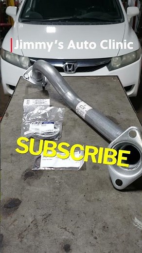 2010 Honda Civic | Front Exhaust Pipe Replacement | Gaskets & Bolts | Short