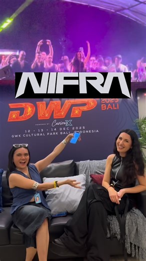 Your Daily Dose of most updated Entertainment & Events on Instagram: "Interviewing @djnifra , one of the biggest names in trance music ✨ Her first-ever show in Indonesia at DWP @djakartawarehouseproject 🇮🇩🔥 Sobat Ngonser follow Ngekonser agar kalian Makin update mengenai informasi musik & event terkini! #SerunyaNgekonser2025 #eventindonesia #konsermusik #konserjakarta #konser2025 #konserjakarta2025 #jadwalevent #jadwalacara #konserindonesia #Ngekonser #NgekonserJadiMakinSeru #dwp #dwp2025 #dj