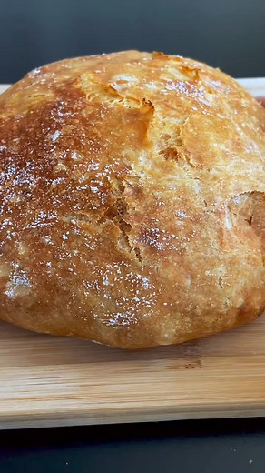 Reply to @gmg1alvarez No “ knead ” to stress. Problem solved. #noknead #nokneadbread #nokneadingbread #breadtok #fallfood | Kitchen and Recipes