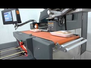 Hobart AWS-1LR Access Automatic Meat Wrapping Wrapper Packaging Machine, EPCP Console, EPP Printer