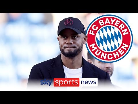 Bayern Munich appoint Vincent Kompany as head coach