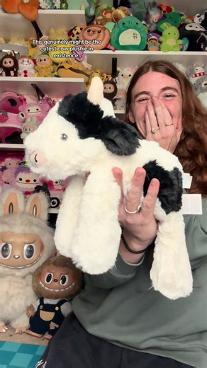 I cannot believe my spring jelly cat has already arrived! I am so happy that I ended up getting him!!! @Jellycat #jellycat #jellycats #jellycatcollection #cow #smudgejellycat
