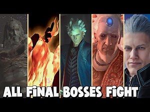 ALL FINAL BOSS & ENDINGS IN DEVIL MAY CRY GAMES