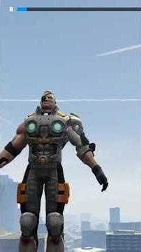 CABLE ADD ON PED+CRYSIS SCRIPT MOD:GTA V GAMEPLAY#gta5 #gta5mods #xmen #marvelcomics