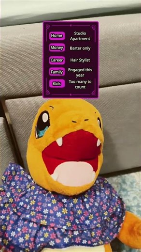 Charmander’s life flashes right after his eyes #charmander #filter