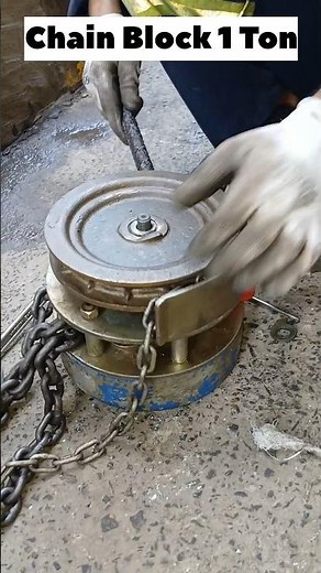 Chain Block Dismantled #chainblock #lifting #pump #compressor