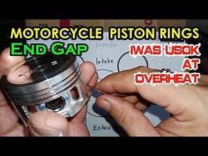 Tamang Pagkabit Ng Piston Ring Para iwas usok at overheat | Honda XRM Wave 125 Piston Gap pagSet-up
