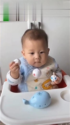 Blowing Floating Ball Toy😂😂ll #toys #baby #ball