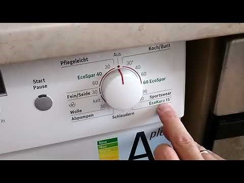 Как пользоваться стиральной машинкой bosch maxx 6 ecospar