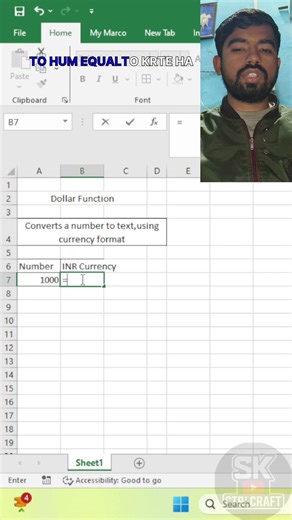 Convert number to Text in excel#excel #exceltips