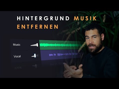 Ganz EINFACH Hintergrundmusik ENTFERNEN