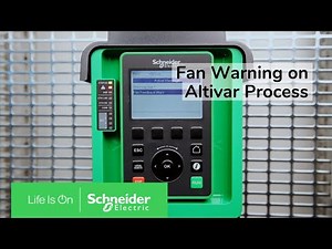 Altivar Process: How to Manage Fan Warning (FFdA)? | Schneider Electric Support