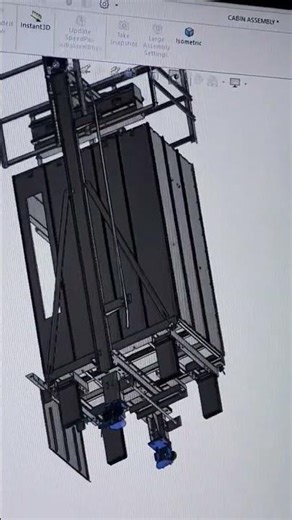 Modern Elevator 3D Design 🚀 | Full 360° Rotation! | Animation #ai #3d #shorts #trending