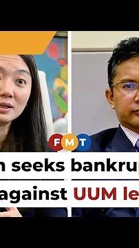 Yeoh seeks bankruptcy order against UUM lecturer over unpaid court award