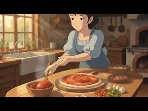 Making anime-style pizza🍕| ASMR