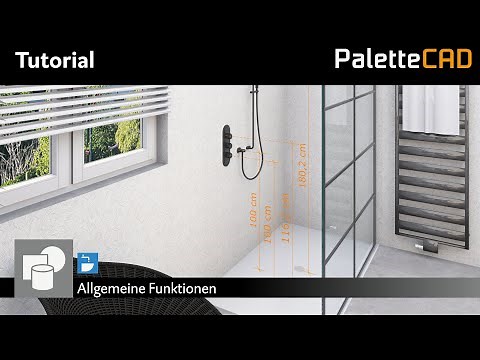 Palette CAD 9 Tutorial - Einbauhöhe