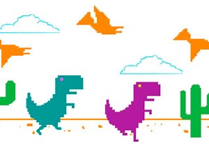 2 Player Dino Run game play free online unblocked