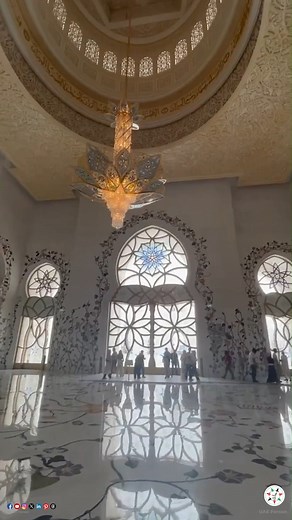 2.7K views · 76 reactions | Sheikh Zayed Grand Mosque... A journey through the history of Islamic arts and architecture #InAbuDhabi #SheikhZayedGrandMosque #Architecture #UAE #Arts Visit Abu Dhabi | UAE Forsan English | Facebook