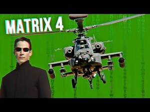 Matrix Helicopter Green Screen Animation [DRAG&DROP, NO PLUG-INS]