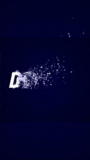 Text Particle Dissolve