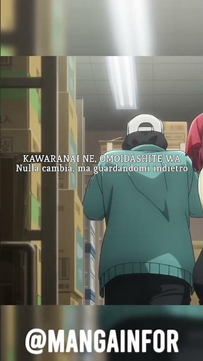 Smoking Behind the Supermarket with You Ending Full | "NIGHT DANCER" - imase (Lyrics + Sub ITA)