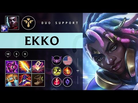Ekko Support vs Syndra - NA Master Patch 25.24