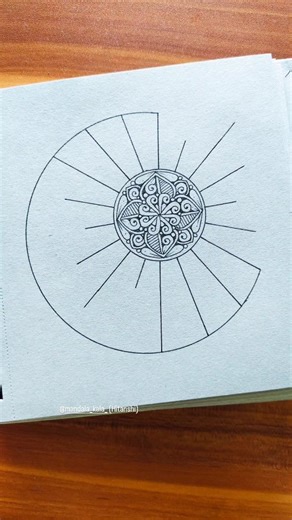 Hitanshi on Instagram: "🔆☀️🪷 . . . (Mini mandala, abstract art, step by step tutorial, mandala art easy, mandala art, easy mandala, handmade mandala, explore page, sun mandala) . . . . #trending #explorepage #art #explore #mandala #sunmandala #mandalaart #mandaladrawing #originalart #reels #artreels #mandaladesign #🔆 #☀️"