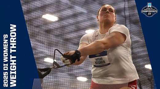Women’s Weight Throw Champion 🥇 Taylor Kesner (Wisconsin) 📊 23.50m (77-1¼) #NCAATF x 🎥 ESPN | NCAA Track & Field