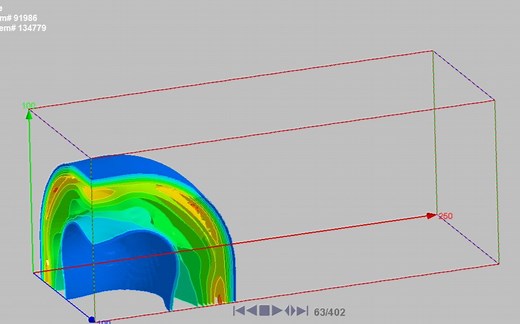 LS-DYNA模拟炸药在无限空域中的爆炸