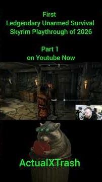 Skyrim 2026 Tips Tricks Guide Unarmed Necromancer Build #skyrimcommunity #skyrim #gaming