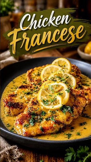 Chicken Francese Made Easy | Crispy, Lemony Italian Chicken Recipe