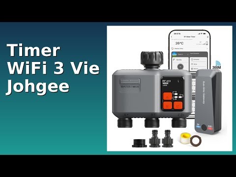 RECENSIONE (2025) : Timer WiFi 3 Vie Johgee. DETTAGLI ESSENZIALI
