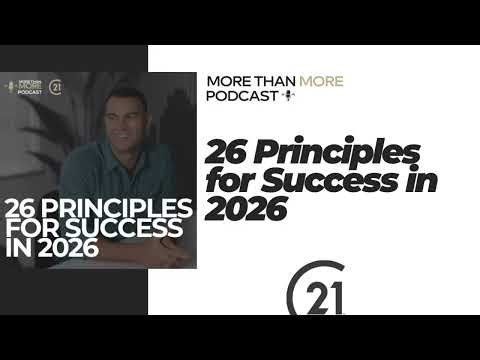 26 Principles for Success in 2026