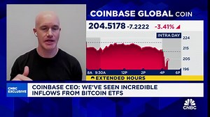 Watch CNBC's full interview with Coinbase CEO Brian Armstrong