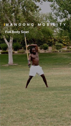 Step 3: Calm movement builds awareness, control, & lasting mobility. #mangongmobility #stickmobility
