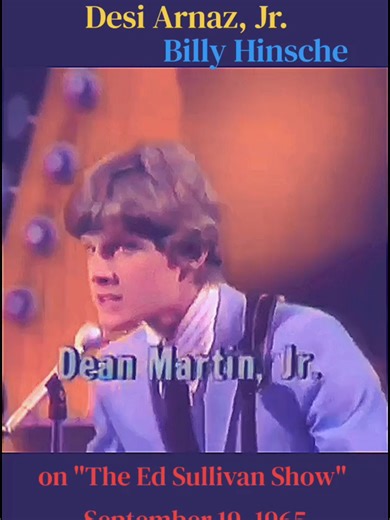 Dino Martin, Desi Arnaz, Jr., and Billy Hinsche perform on