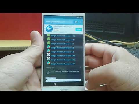 Huawei Honor 6x BNL-L21 Google Account Bypass