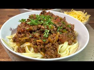 Easy Bolognese - Blue Wildebeest Venison