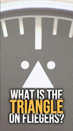 Why Do Pilot Watches Have a Mysterious Triangle at 12 o'Clock?