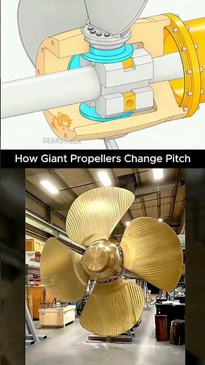 How does a controllable-pitch propeller (CPP) work on a ship?