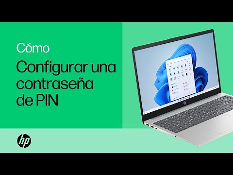 Cómo configurar una contraseña de PIN en Windows 11 | Notebooks HP | HP Support