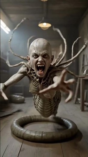 Alien Insect Queen #horrorshorts #experimentscary #shortsmovie